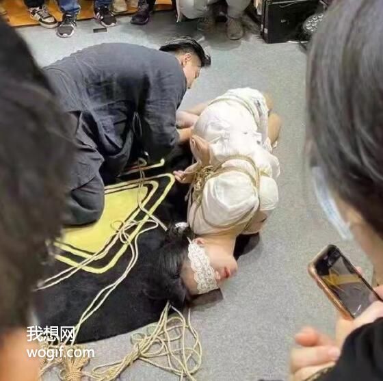 廣州性博會捆綁藝術，手把手教你如何“捆綁女人”？